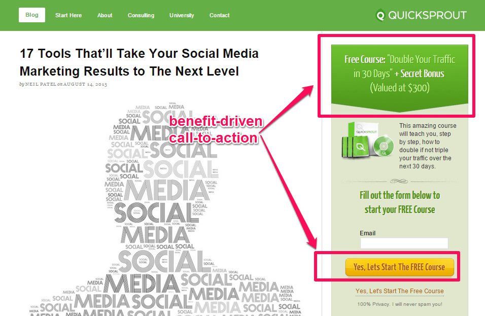 如何優化網站轉換率？重點在于你的 CALL TO ACTION 5